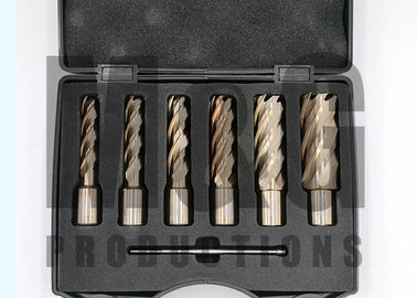 Резец кобальта HSS (M2) &amp; HSS (M35) кольцевой, резец Rotabroach, сильный отбивающий, Pin ПК Cutter+1 размера 6 магнитных буровых наконечников popluar